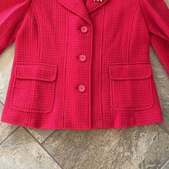 + nwot + RAFAELLA Vintage Wool Blend Coat - Picture 4 of 9